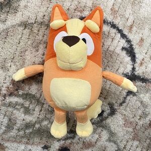 Orange and Cream Plush Toy